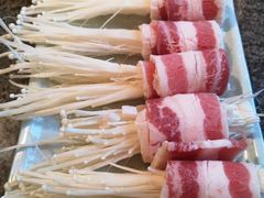 肥牛卷金针菇-梦山水日本烧肉(五四广场店)