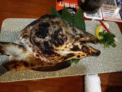 烤三文鱼头（盐烤、香辣）-三月居酒屋(青年大街店)