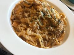 原汁鸡肉蘑菇意大利面-Kitchen·Y洋厨房西餐厅(王府壹号店)
