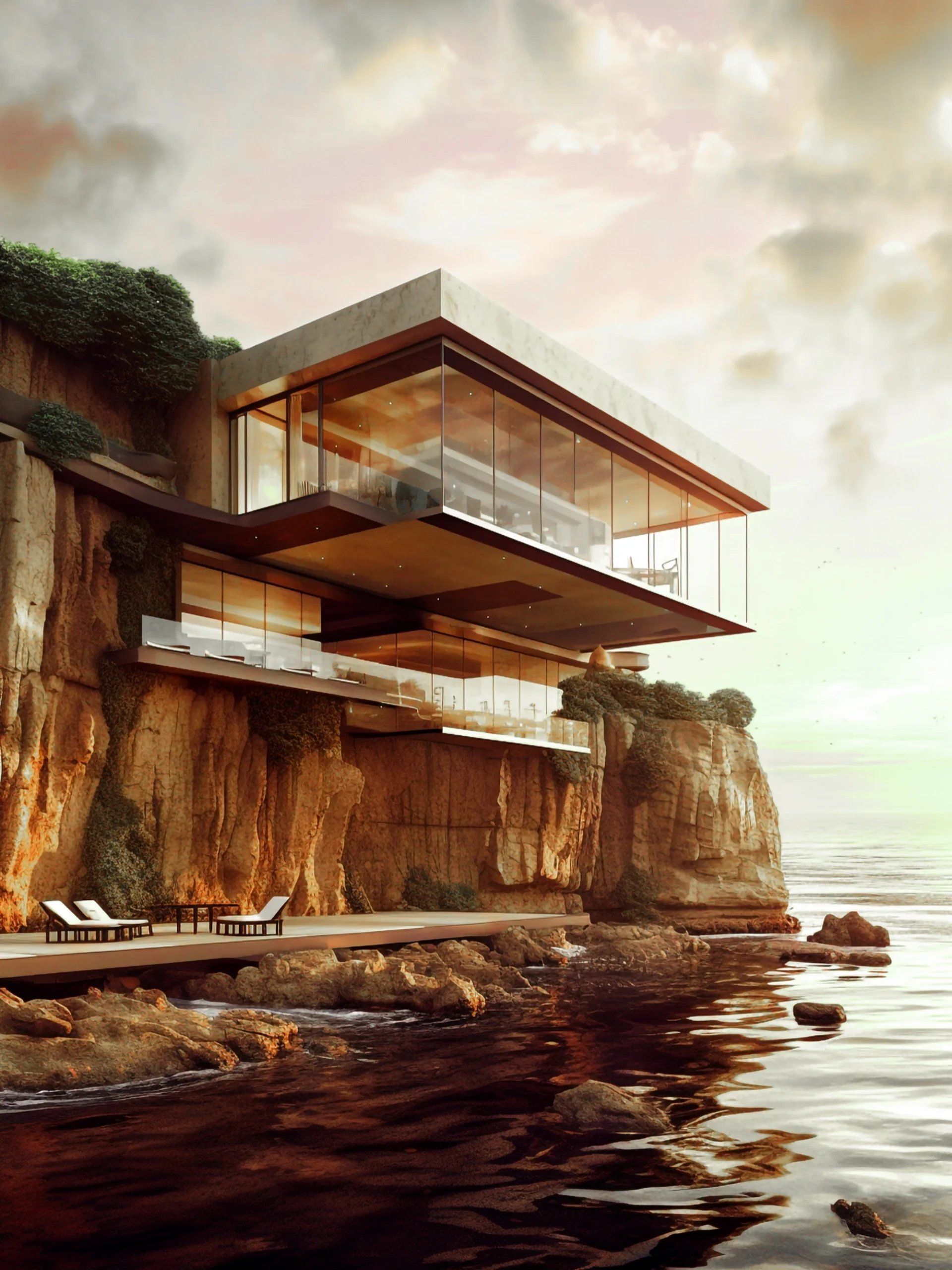 哪一个海边豪华别墅是你的梦中情房