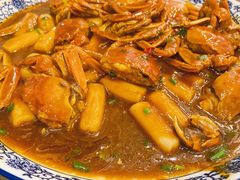 六月黄炒年糕-呼吸森林·生态农庄农家乐私房菜