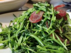 鸡油腊味炒豆苗-潮界(LU·ONE凯德晶萃广场店)