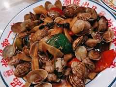 酸笋紫苏炒花甲-潮庭港式茶餐厅·熊仔奶茶(同济广场店)