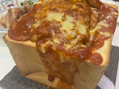 鲜茄汁焗猪扒饭-锦园春香港茶餐厅(西海湾旗舰店)
