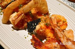 Golden Crispy Fried Large Shrimp