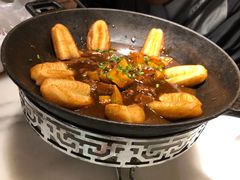 土豆牛肉油条-京城小江南·土菜馆·蒸白鱼(东四十条店)