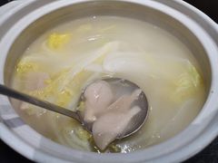 鱼丸菌菇白菜心砂锅-皇饭儿·王润兴酒楼(河坊街店)
