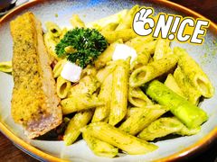 香草青酱鸡肉意面-bluefrog蓝蛙(皇庭广场店)