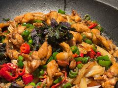 先椒紫苏蛙-桂满陇·蟹黄小笼汤包(清河万象店)