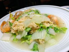邬山腐皮杭白菜-老头儿油爆虾(星光一期店)