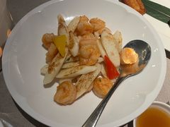 虾丸子炒铁棍山药-明州府(文化广场店)