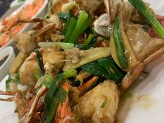 姜葱炒花蟹-双月饭店·20年老字号(新村店)