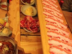 一米长盘牛五花-犟牛家·榴莲烤肉(五棵松店)