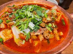 香辣火瓢牛杂火锅-云海肴·汽锅鸡·云南代表菜(天山百盛优客店)