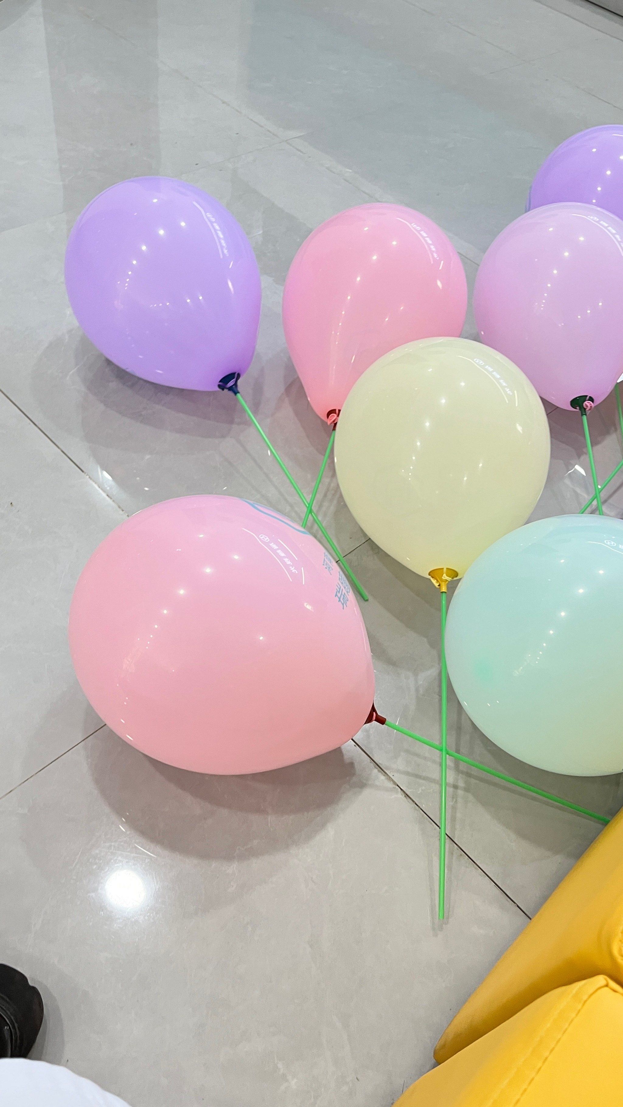 心情好的气球装点