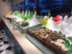 自助取餐区-火宴山海鲜自助火锅(万宴城店)