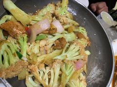 干锅花菜-小菜园新徽菜(苏州繁花中心店)