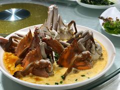 梭子蟹炖蛋-启东海鲜人家(古美路店)