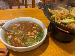 飘香牛肉羹-丁记盐蘸牛肉·新杭菜(河东路店)