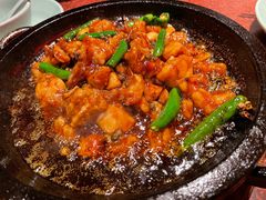 酱爆石锅蛙-绿茶餐厅(蓝色港湾店)