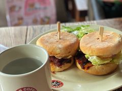 韩式烤牛肉汉堡-漫咖啡MAANCOFFEE(清江路店)