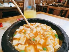 石锅鸡汤豆腐-绿茶餐厅(西单老佛爷店)