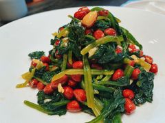 果仁菠菜-李记饺子·熏酱东北菜(欢乐谷店)