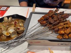 -宝记烧烤·碳锅羊肉·羊蝎子火锅·夜食社(文体路创始店)