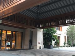 酒店门口-深圳佳兆业万豪酒店-金沙全日餐厅