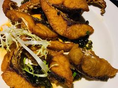 秘制茶香酥鱼-绿茶餐厅(乐峰广场店)