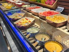 自助取餐区-大山炭火烤肉自助(百盛步行街广场店)