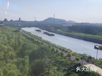 高铁上，看常州夕阳，转眼镇江