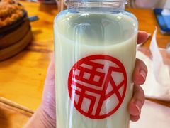 豆浆-人和水上飘(第一家店)