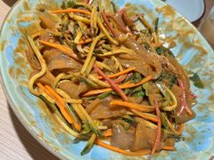 自制麻酱肉沫大拉皮-同合居·非遗东北菜(王府井店)