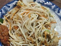三丝海鲜炒面条-多春茶室