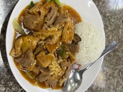 红烧豆腐肉片饭-昌盛汤吧(光明北路店)
