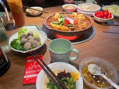 -蔡婶牛腩牛杂煲(长安万科店)