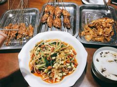 -老兰家传统烧烤炒菜泡馍(小南门店)