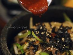 烤牛肉石锅拌饭-青春韩国料理(汽博店)