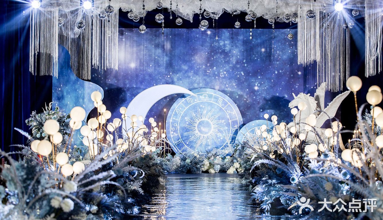 蓝色星空系小预算婚礼丨苏州婚礼
