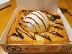 香草冰淇淋厚吐司-阿信厚吐司(曾厝垵店)