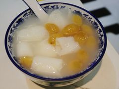 姜薯拼莲子拼白果拼汤圆-黄记潮汕甜汤(贝底田坊店)