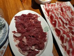 羊后腿-義聚德·清真铜锅涮羊肉·烧烤(河东店)