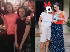 会员训练一年半对比图-能量健身私教工作室(1527店)