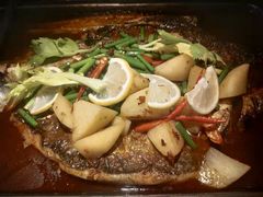 -探鱼·鲜青椒爽麻烤鱼(西南商都店)