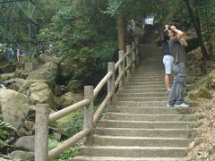 登山步道-藏龙百瀑风景区