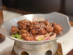 蒜香蜜汁排骨-绿茶餐厅(深圳龙华天虹购物中心店)