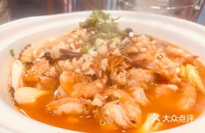 Braised Abalone with Shrimp
