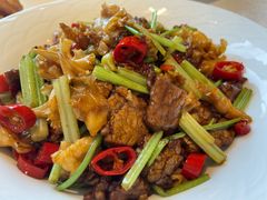 小炒黄牛肉-大铁勺新津菜(东丽阳光新业广场店)