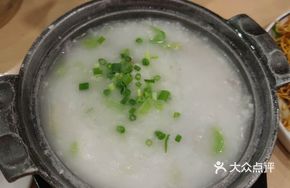 Gai Lan Pork Rib Porridge
